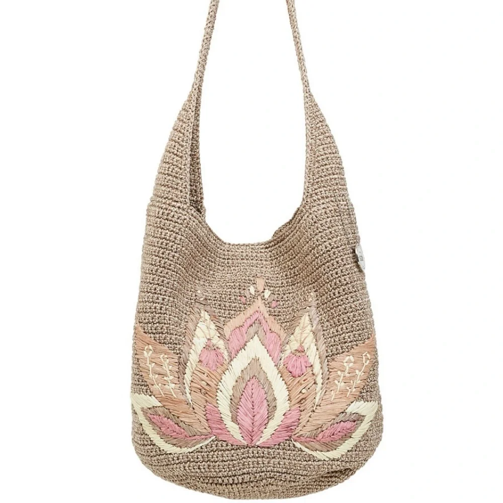 The SAK Limited Edition Crochet Lotus 120 Hobo Bag - Picture 2 of 9